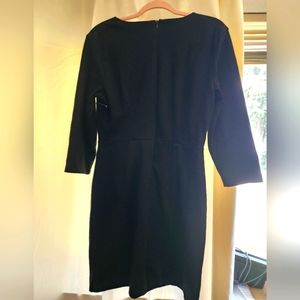 Black Pencil Knit Dress